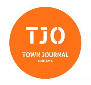 TOWN JOURNAL OMITAMA ロゴ画像。